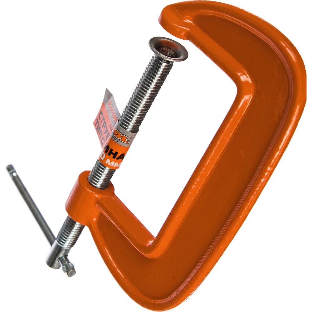 Изображение товара Струбцина G 100 мм SANTOOL 032401-100 для металлообработки профессиональная