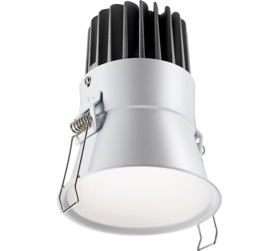 Изображение товара Встраиваемый светодиодныйсветильник Novotech с переключателем цветово 358910