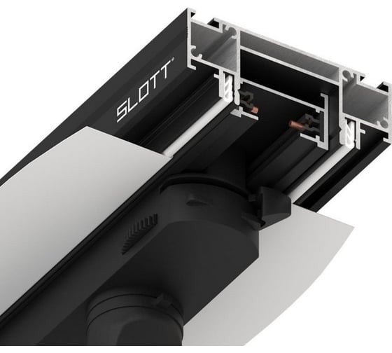 Изображение товара Интрудер (профиль) Novotech для встраивания однофазного трека в натяжн 135191
