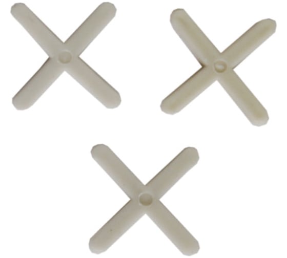 Изображение товара Крестики для кладки плитки SANTOOL 5 мм пластмассовые 250 шт 032560-050