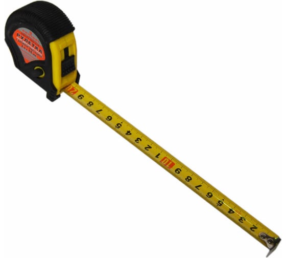 Изображение товара Рулетка SANTOOL обрезиненный корпус с двойной фиксацией 3м х16 мм 050107-003-016