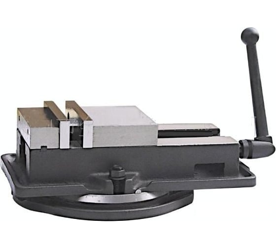 Изображение товара Прецизионные станочные тиски CNIC QМ16200 200 мм, стальные, поворотные, ход 210 мм 32643