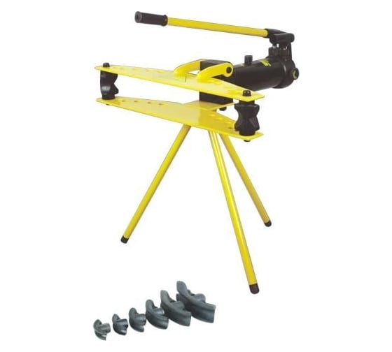 Изображение товара Ручной гидравлический трубогиб CNIC HHW-2J 1/2"-2", 13 т, на треноге 38310