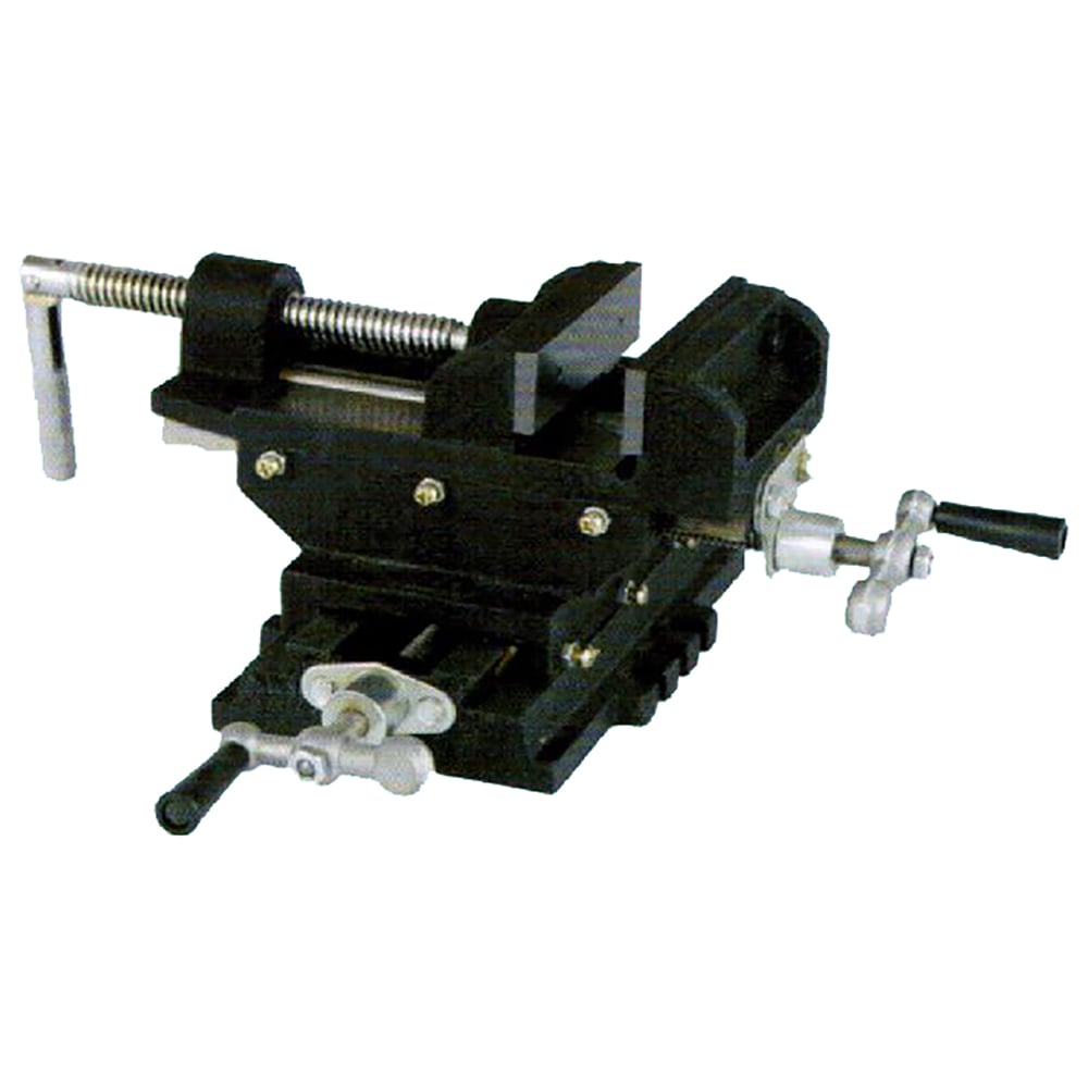 Изображение товара Координатные станочные тиски CNIC Q97-125 125 мм с двумя суппортами для профессиональной обработки