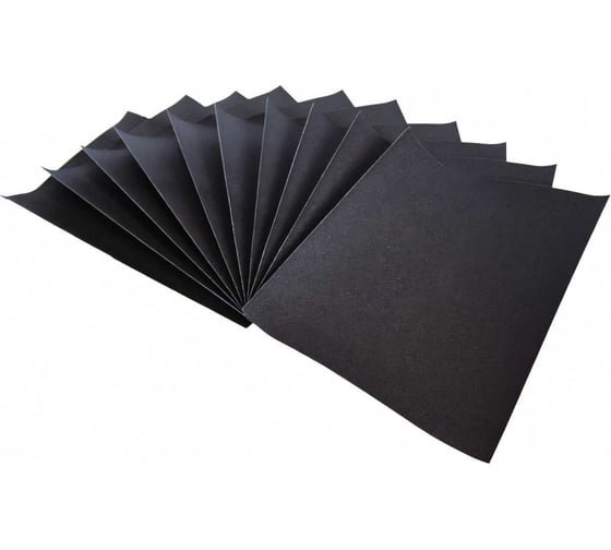 Изображение товара Шлифлист водостойкий на бумажной основе №0 М40 (10 шт; 230х280 мм; Р400) SANTOOL 060212-040