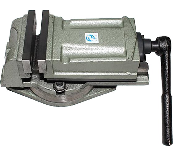 Изображение товара Станочные тиски CNIC LTH160 Q12 160 мм, чугунные, поворотные, с закрытым винтом, ход 125 мм 67315