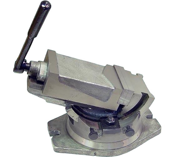 Изображение товара Глобусные станочные тиски CNIC Q41QHK160 160 мм, поворотные, ход 125 мм, шкала-град., закрытый винт 26145