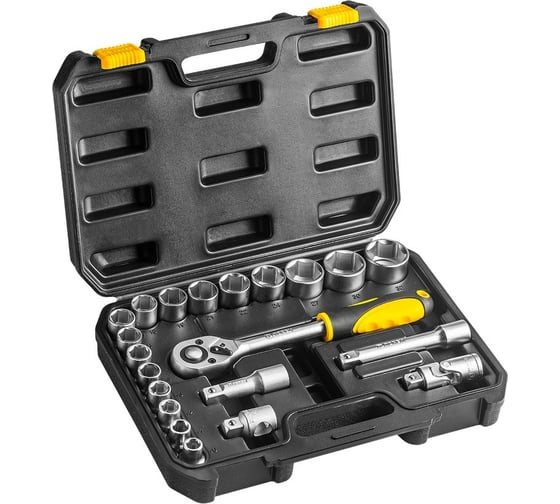 Изображение товара Головки сменные 21 шт. (1/2", CrV) TOPEX 38D642