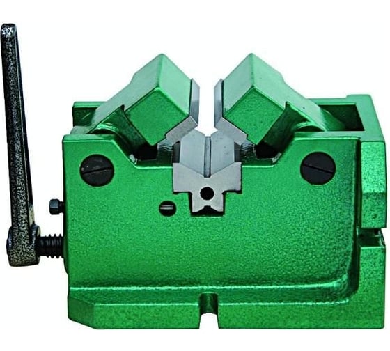 Изображение товара Станочные трубные тиски CNIC QW 62 100 мм, для зажима цилиндрических заготовок d 10-80 мм 32636