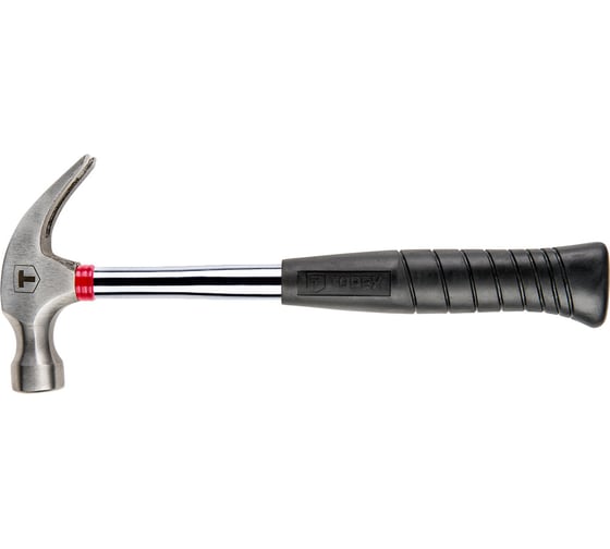 Изображение товара Плотничий молоток TOPEX с металлической рукояткой, 450 г 02A706