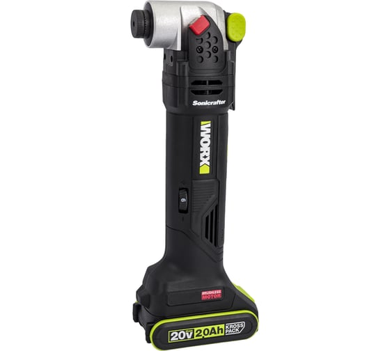 Изображение товара Аккумуляторный бесщеточный реноватор WORX Professional WU690.1 20 В, 2 Ач х 2, ЗУ 1.2 А WU690.1