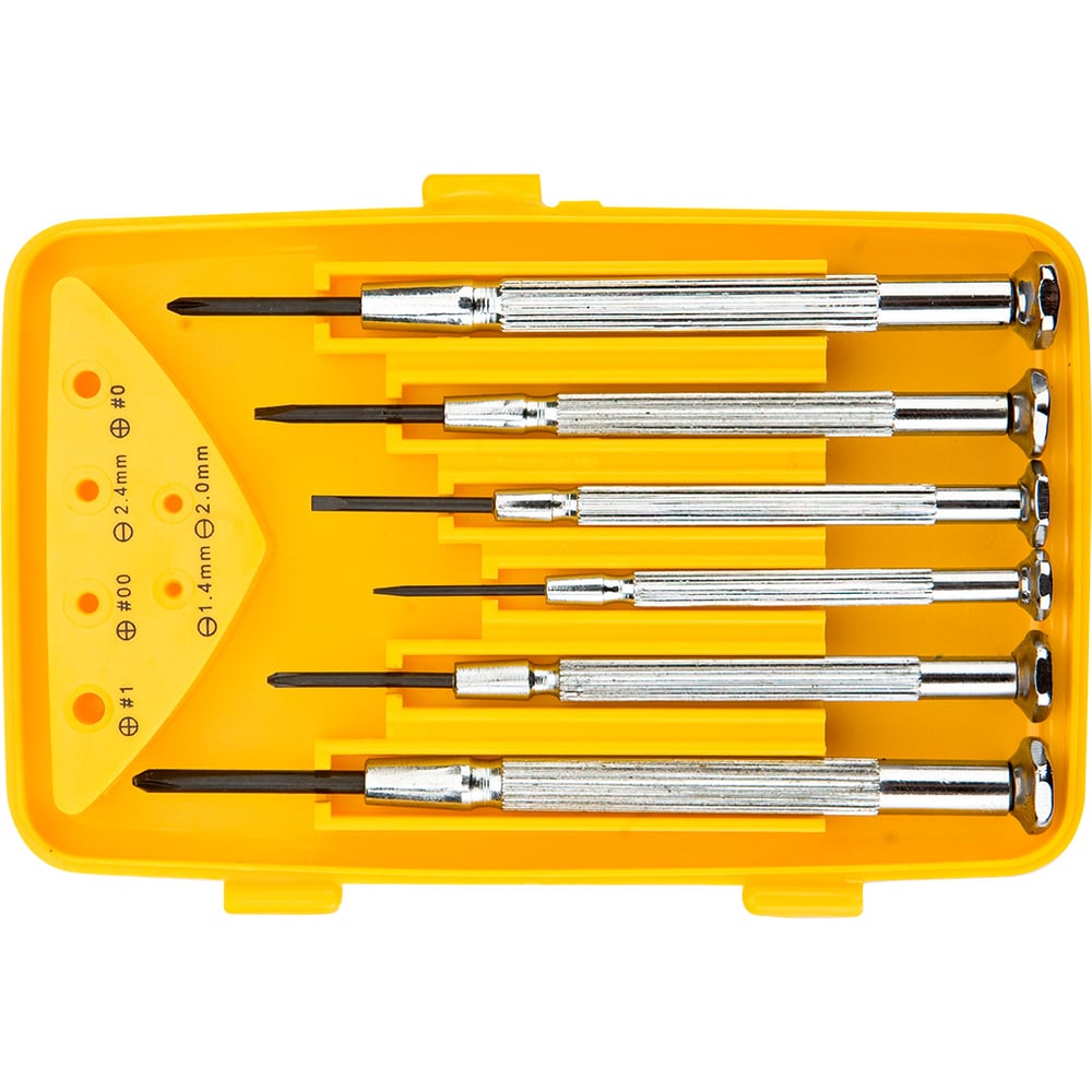 Изображение товара Набор прецизионных отверток TOPEX 6 шт. 39D559