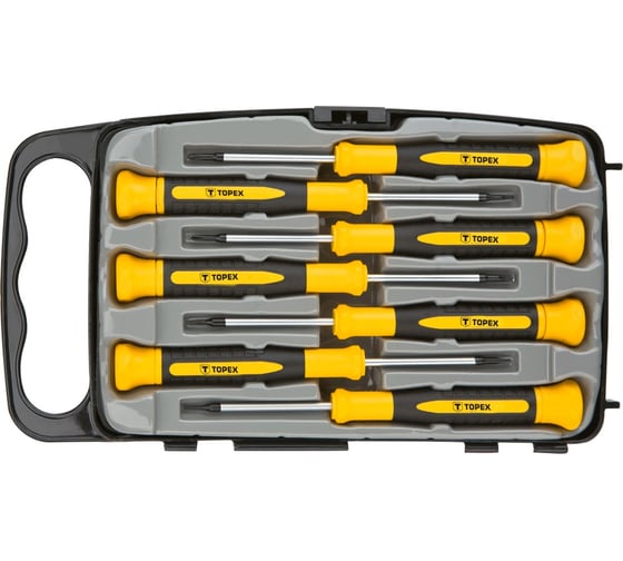 Изображение товара Набор прецизионных отверток TOPEX 7 шт. 39D558