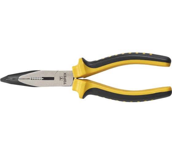 Изображение товара Удлиненные изогнутые плоскогубцы TOPEX 160 мм 32D103