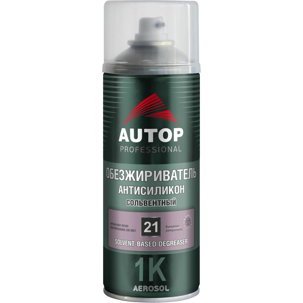 Изображение товара Обезжириватель-антисиликон AUTOP Professional сольвентный №21 аэрозоль 520 мл