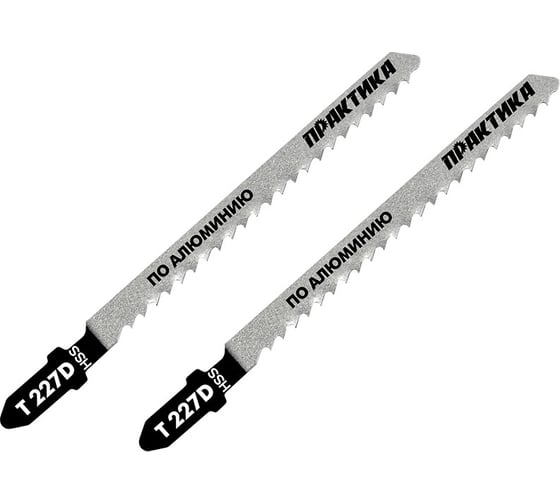 Изображение товара Пилки для лобзиков T227D (2 шт) ПРАКТИКА 034-557
