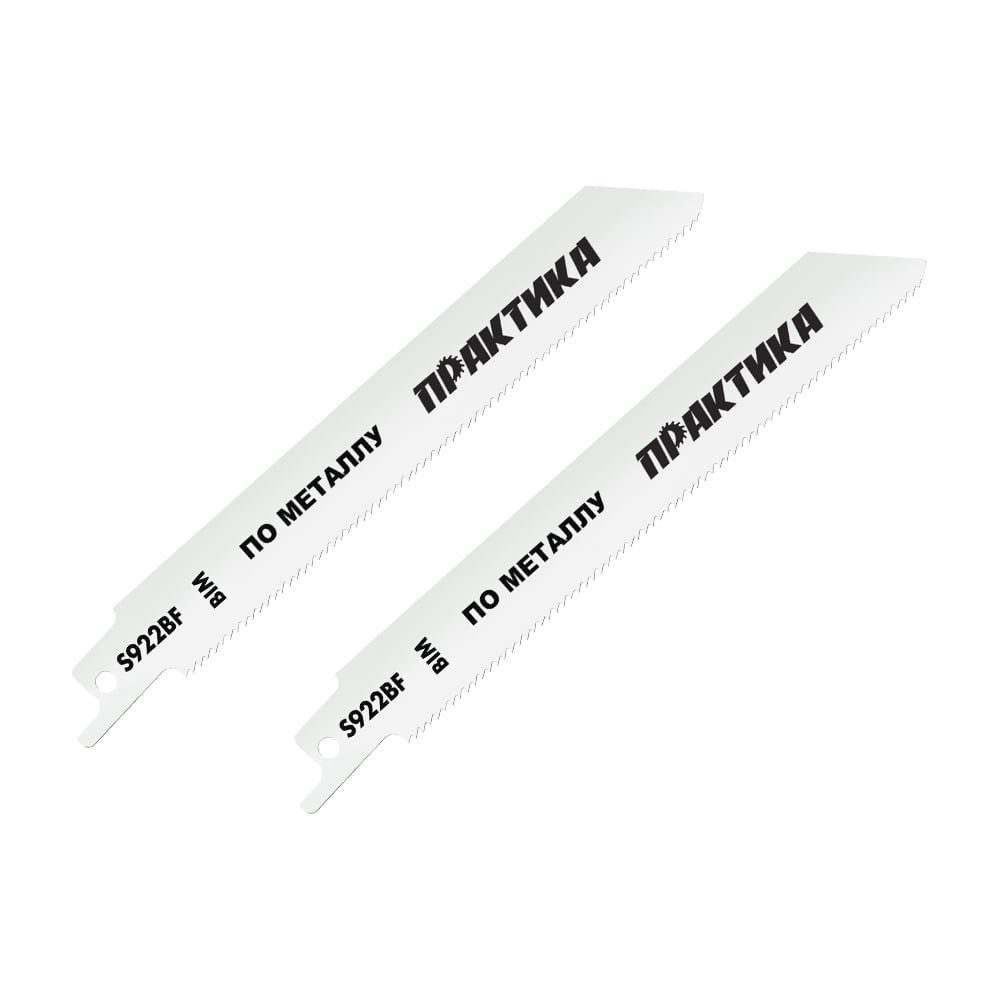 Пилки для сабельной пилы по металлу ПРАКТИКА 773-569