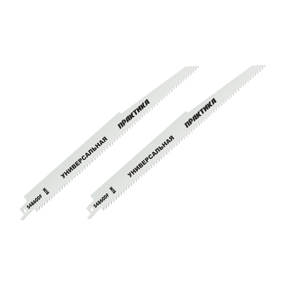 Пилки для сабельной пилы по дереву, металлу, пластику ПРАКТИКА 773-576