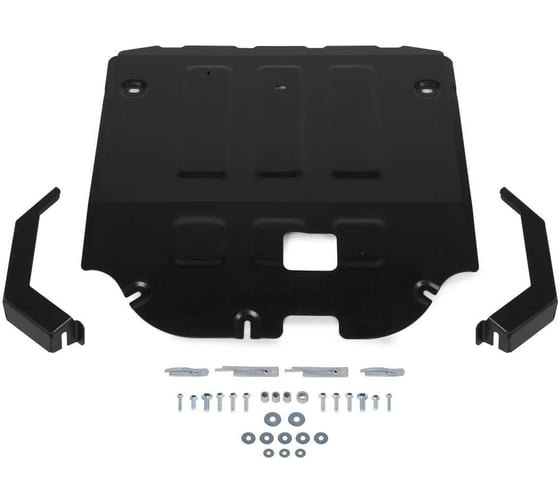 Изображение товара Защита картера + КПП + комплект крепежа АвтоБроня cталь, Hyundai Bayon 2021-, V - 1.4, AT 111.02201.1