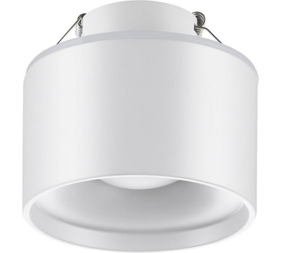 Изображение товара Встраиваемый светодиодный светильник Novotech с переключателем цветово 358961