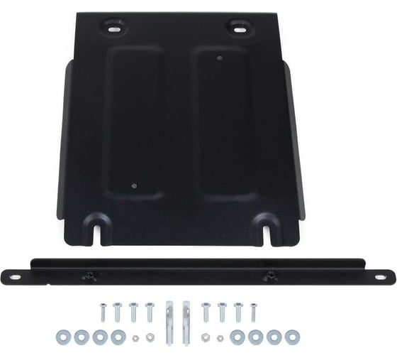 Изображение товара Защита кпп АвтоБроня sollers atlant 2022-н.в., сталь 1.5 мм., с крепежом, штампованная 111.01602.1