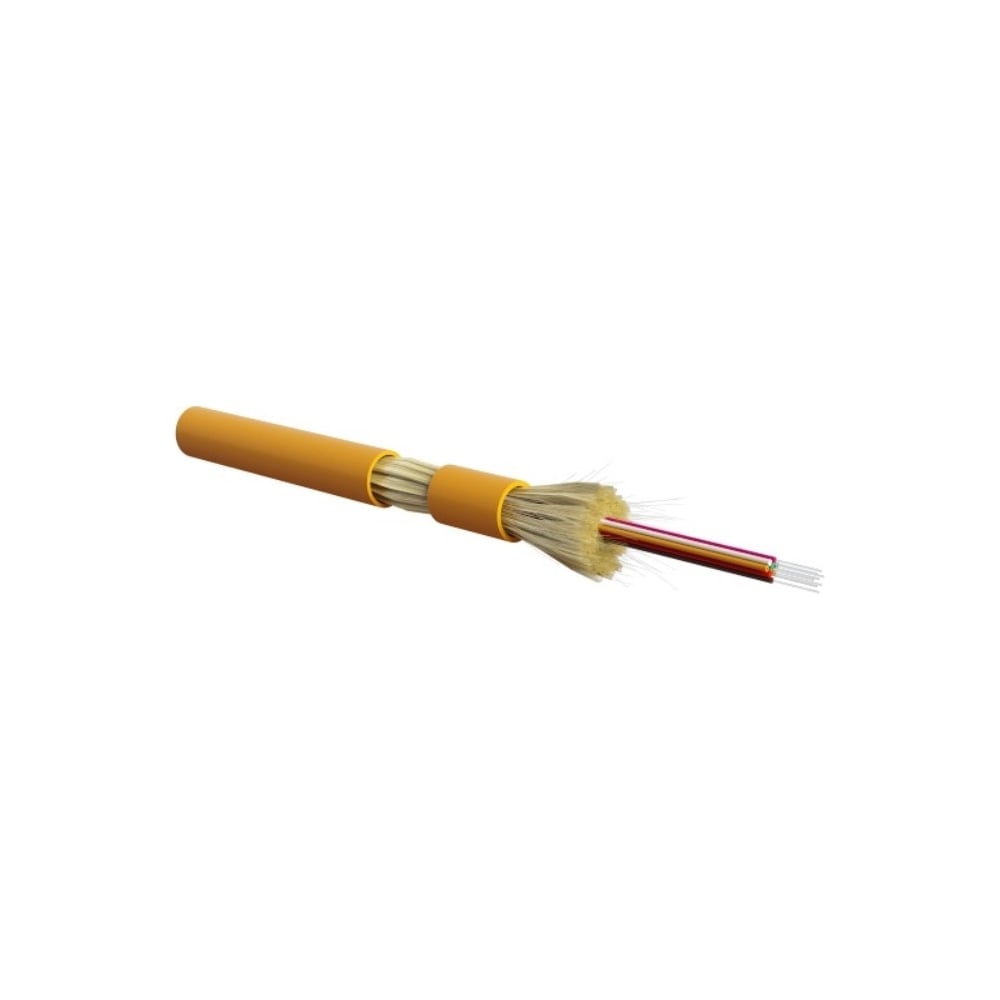Многомодовый волоконно-оптический кабель для внутренней прокладки Hyperline, цвет оранжевый