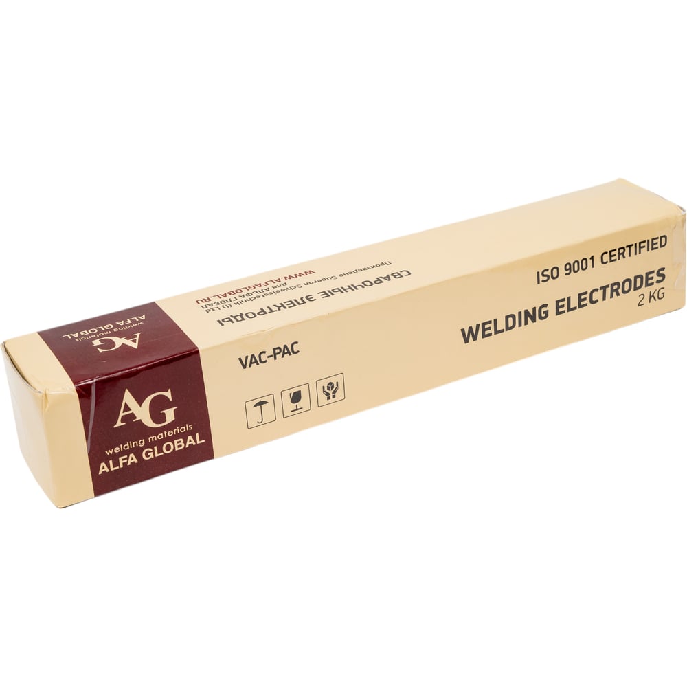 Изображение товара Электроды E 308L-16 2x300 мм, 2 кг VAC-PAC AG A-3-308L16-20-2