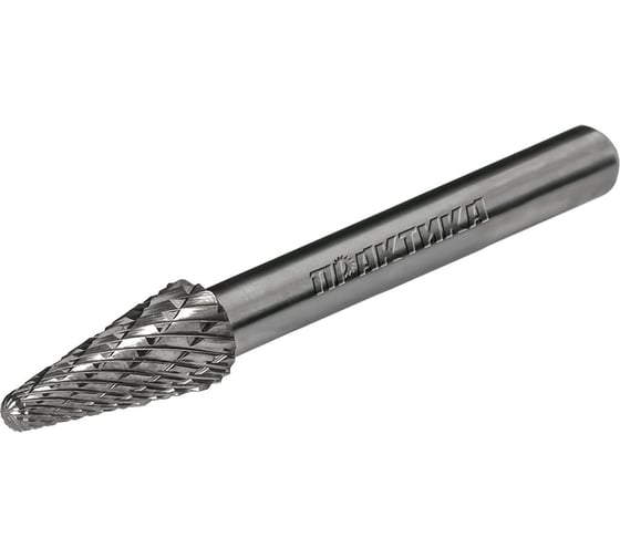 Изображение товара Фреза по металлу твердосплавная (8х20 мм; хвостовик 6 мм) ПРАКТИКА 644-542