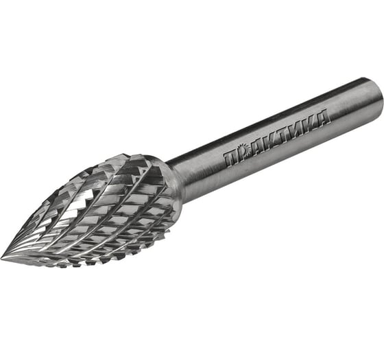 Изображение товара Фреза по металлу твердосплавная (12х25 мм; хвостовик 6 мм) ПРАКТИКА 644-511