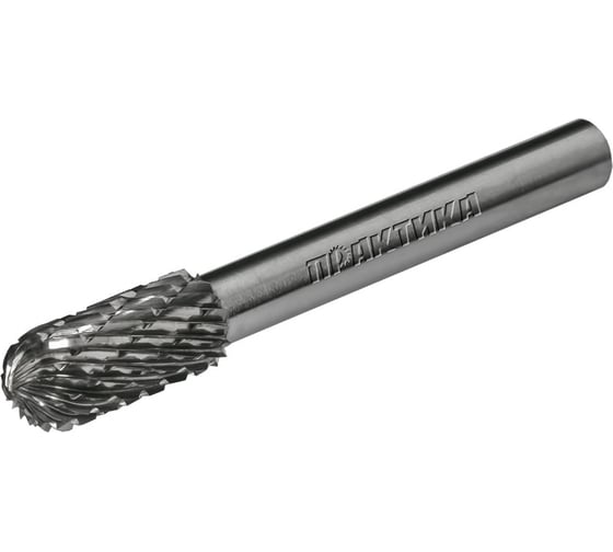 Изображение товара Фреза по металлу твердосплавная (8х20 мм; хвостовик 6 мм) ПРАКТИКА 644-405