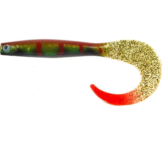 Изображение товара Твистеры Lucky John LJ 3D BBS Series KUBIRA FIRE TAIL 9.0in, 22.86, PG27, 1шт 140437-PG27