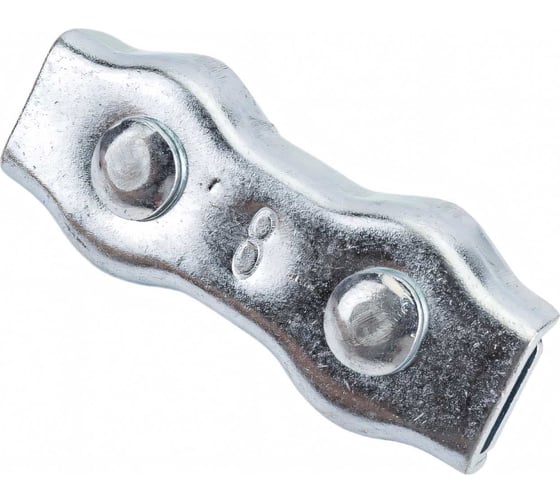 Изображение товара Двойной зажим для стальных канатов STARFIX 8 мм, duplex SM-42875-1