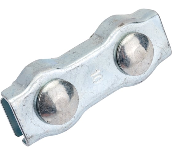 Изображение товара Двойной зажим для стальных канатов STARFIX 10 мм, duplex SM-42877-1