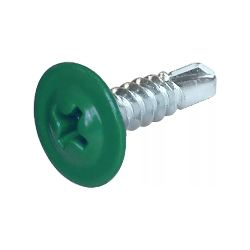 Изображение товара Саморез с прессшайбой STARFIX 4.2x16 мм, 14000 шт, оцинкованный, RAL 6002