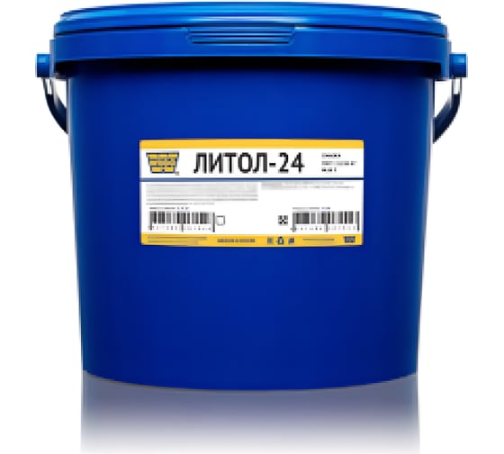 Изображение товара Смазка WEGO Литол-24 (ГОСТ 21150-87) 18 кг ведро п/э 4627089062840