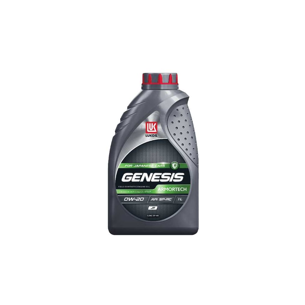Изображение товара Моторное масло Лукойл GENESIS ARMORTECH JP 0W-20 1 литр синтетика для легковых