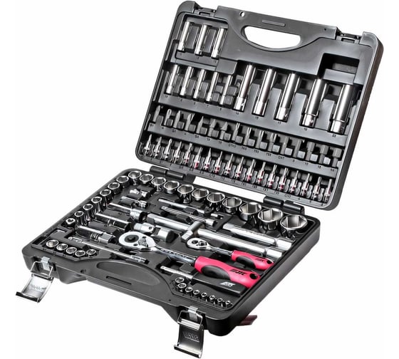 Изображение товара Набор головок торцевых и вставок JTC 96 предметов 1/3-H096B