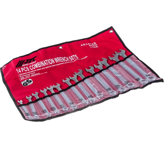 Изображение товара Набор комбинированных ключей JTC 8-24 мм 14 шт 1-AE2414S