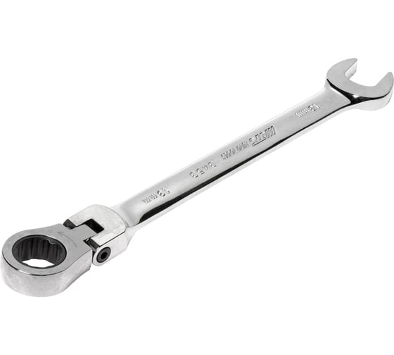 Изображение товара Комбинированный трещоточный ключ с подвижной головкой JTC 13 мм 1/12/120-3453