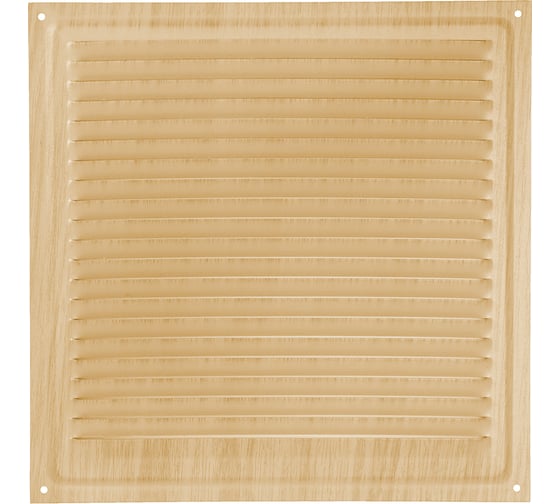 Изображение товара Решётка вентиляционная 175x175 мм декор под дерево ДУБ Трибатрон 88202