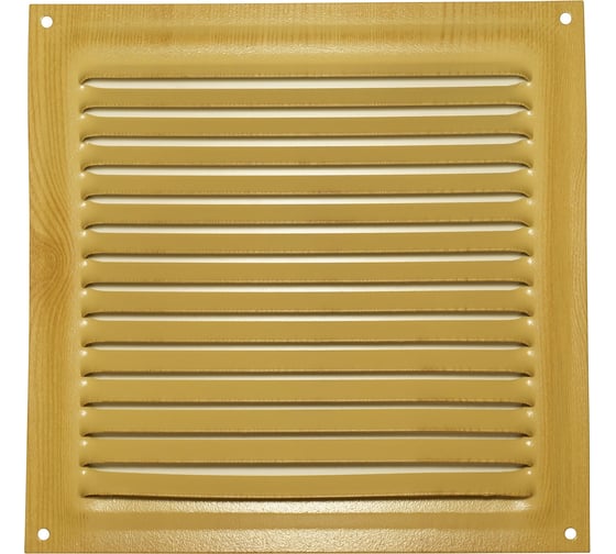 Изображение товара Решётка вентиляционная 150x150 мм декор под дерево СОСНА Трибатрон 87766