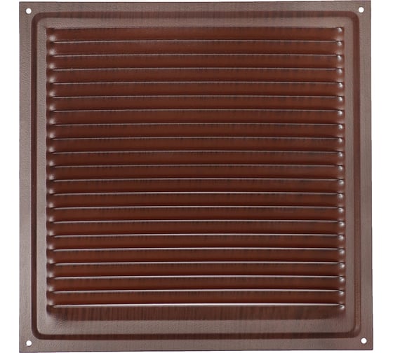 Изображение товара Решётка вентиляционная 150x150 мм декор под дерево ВЕНГЕ Трибатрон 88123