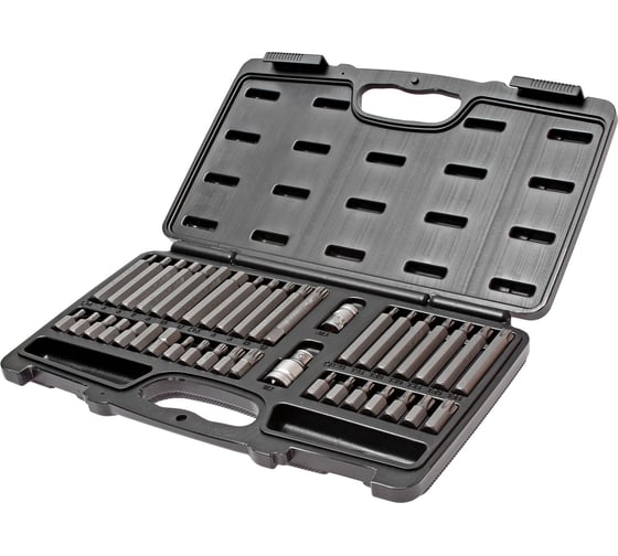 Изображение товара Набор бит JTC TORX, HEX, SPLINE 40 предметов /1/10- JTC-3965