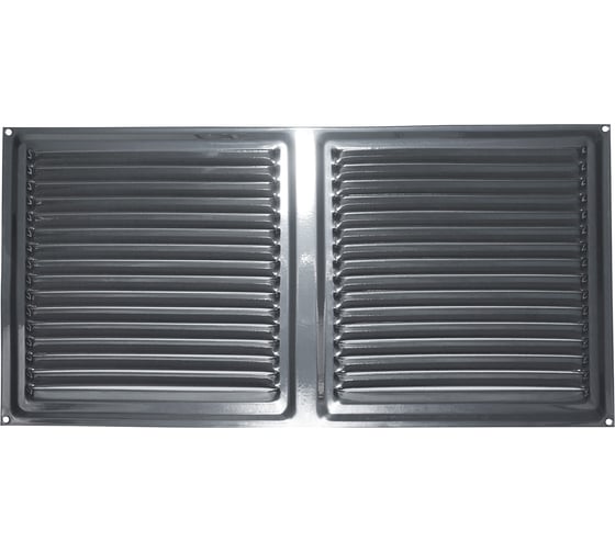 Изображение товара Решётка вентиляционная 150x300 мм полимер хром Трибатрон 87727