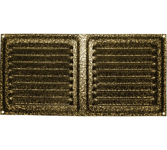 Изображение товара Решётка вентиляционная 100x200 мм бронзовый антик Трибатрон 87685