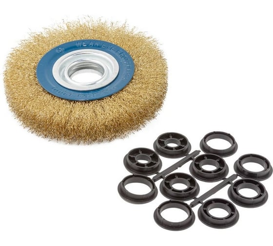 Изображение товара Кордщетка дисковая латунная 150 мм Rockforce RF-BWT006(51231)