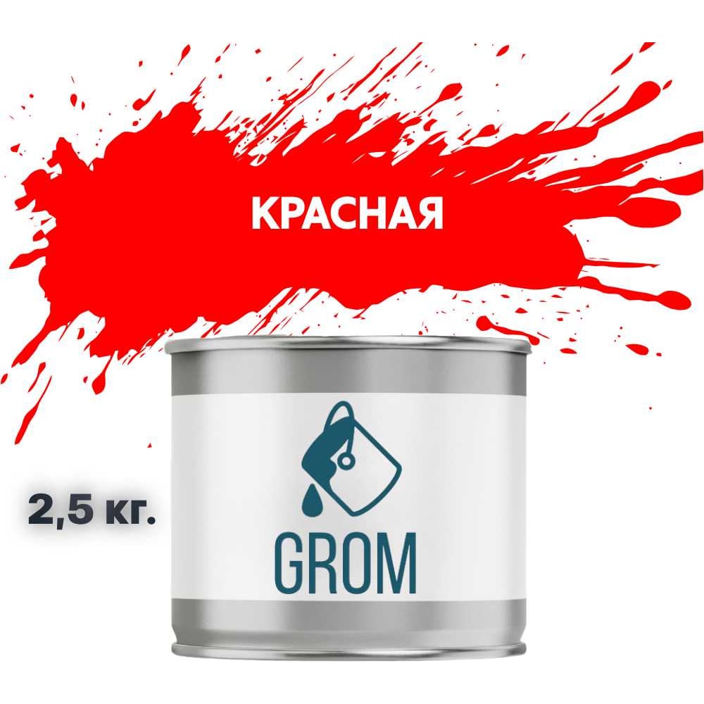 Алкидная эмаль Grom пф-115 70364