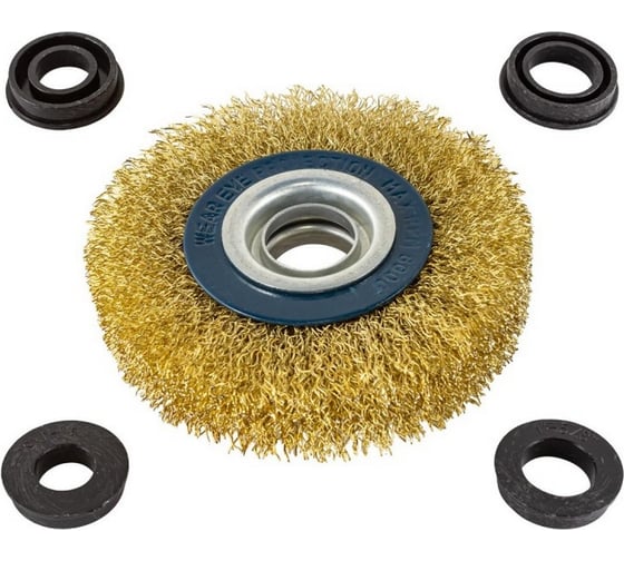 Изображение товара Кордщетка дисковая латунная 100 мм Rockforce RF-BWT004(51512)