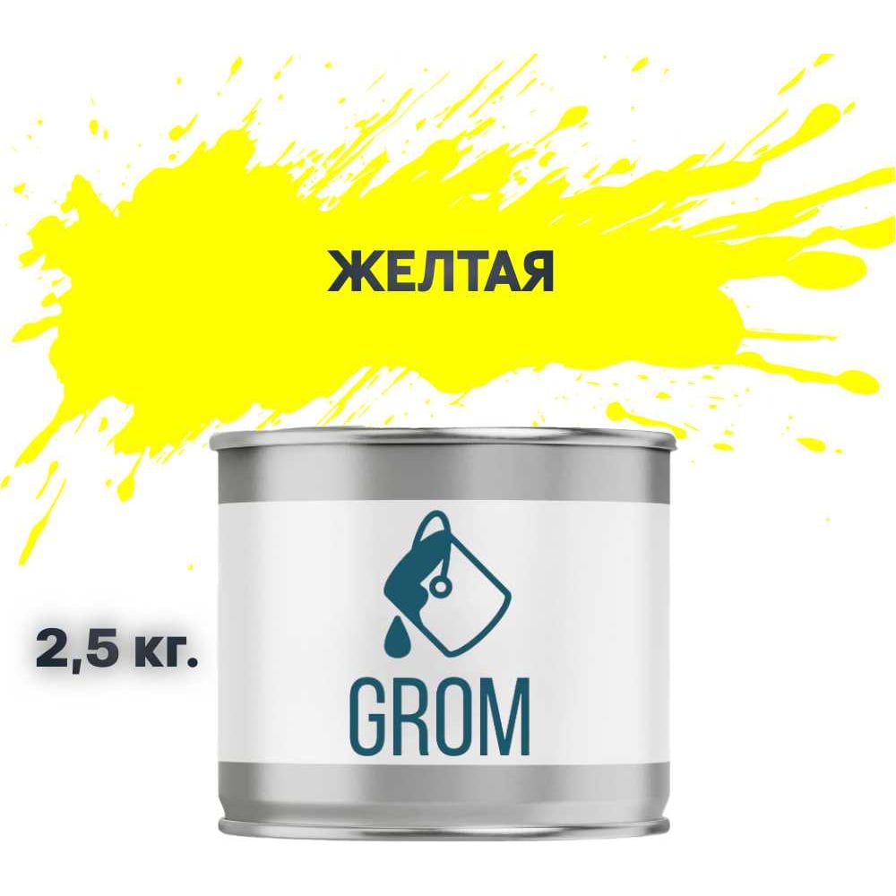 Алкидная эмаль Grom пф-115 70418