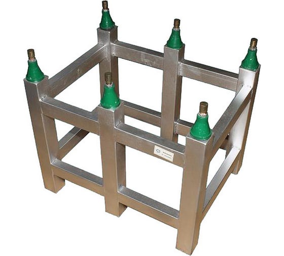 Изображение товара Станина стенд монтажная для плиты 800x600 мм, 6 опор регулировки TLX 65111